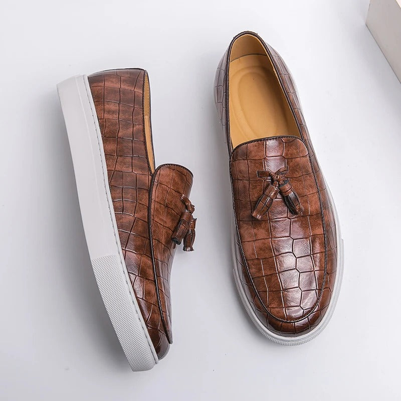 CALORA_ Bellaturo | Italiaanse Leren Loafers