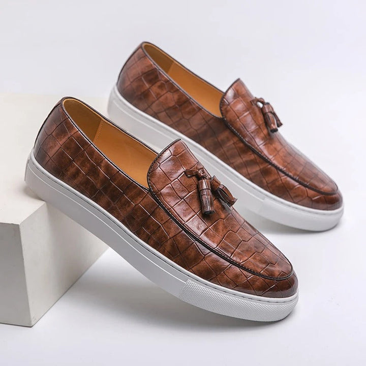 CALORA_ Bellaturo | Italiaanse Leren Loafers