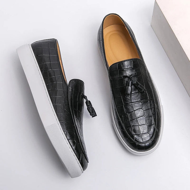 CALORA_ Bellaturo | Italiaanse Leren Loafers
