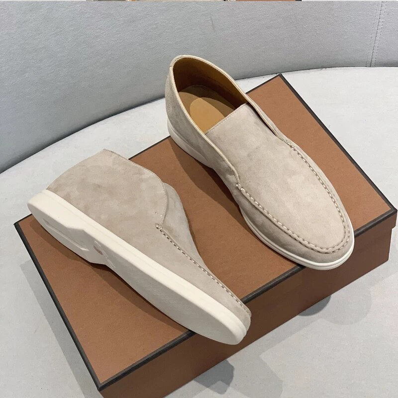 CALORA_ Bellaturo | Stijlvolle Suede loafers
