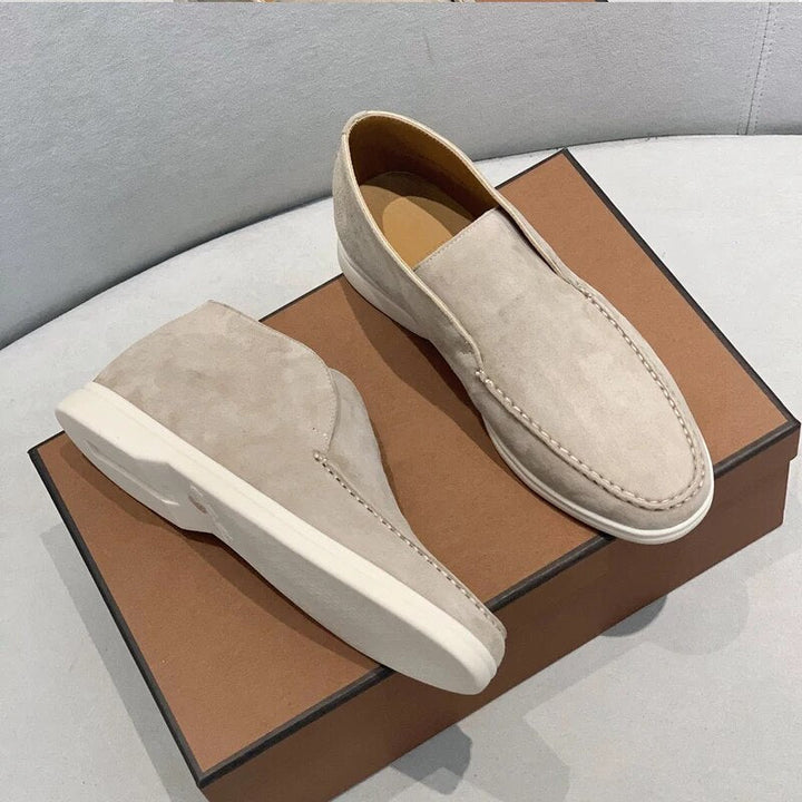 CALORA_ Bellaturo | Stijlvolle Suede loafers