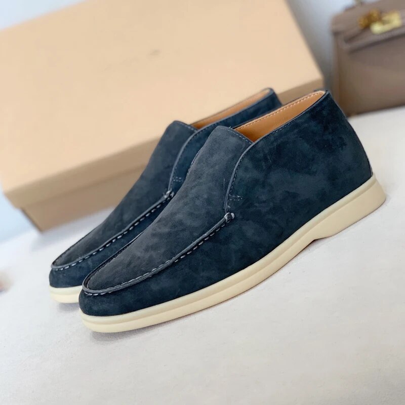 CALORA_ Bellaturo | Stijlvolle Suede loafers