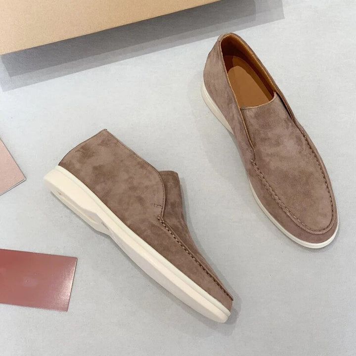CALORA_ Bellaturo | Stijlvolle Suede loafers
