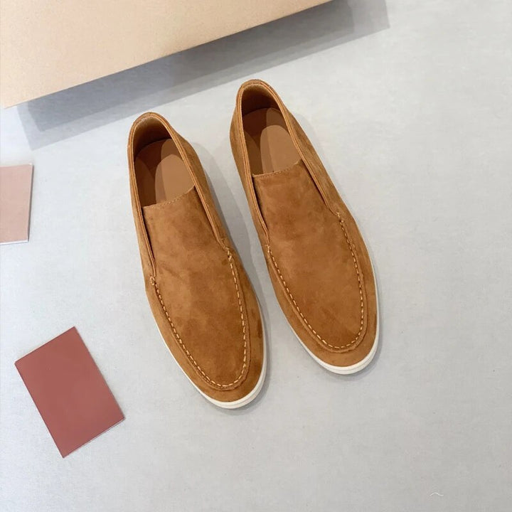 CALORA_ Bellaturo | Stijlvolle Suede loafers