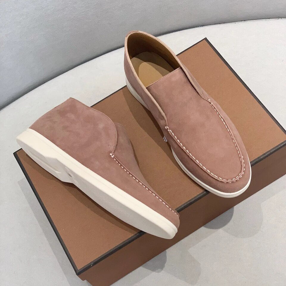 CALORA_ Bellaturo | Stijlvolle Suede loafers