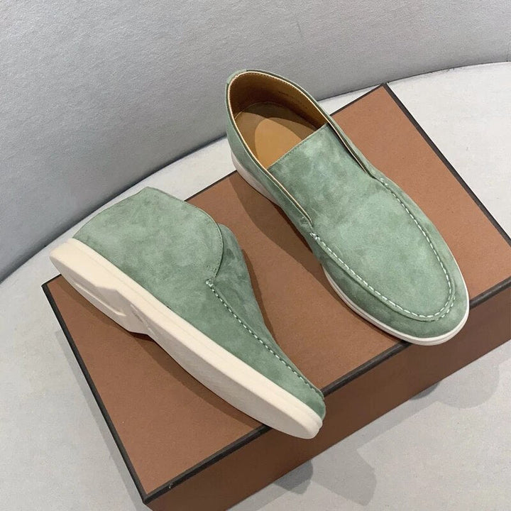 CALORA_ Bellaturo | Stijlvolle Suede loafers