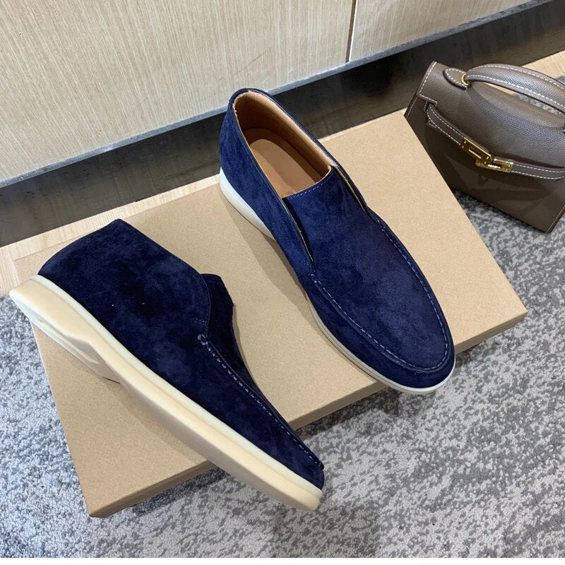 CALORA_ Bellaturo | Stijlvolle Suede loafers