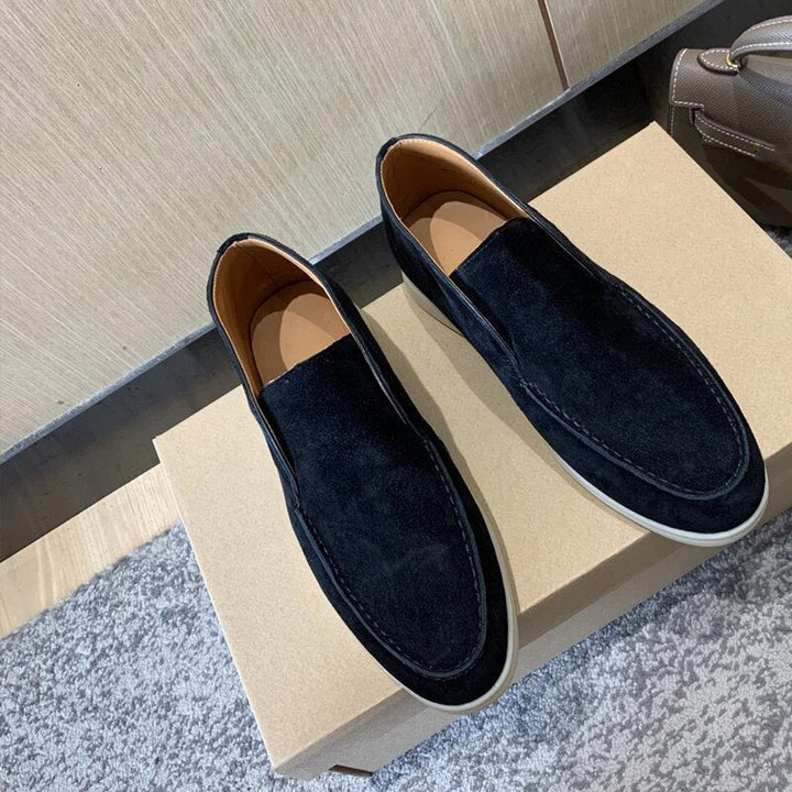 CALORA_ Bellaturo | Stijlvolle Suede loafers