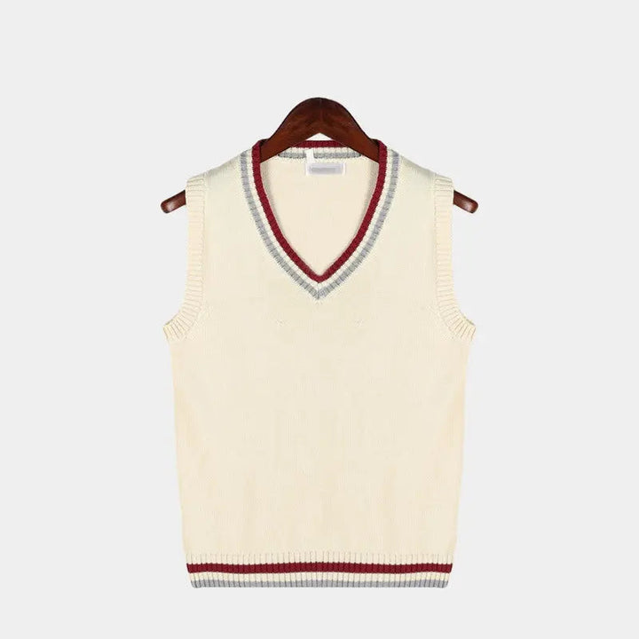 Berkeley | University Mouwloze Sweater-Bodywarmers-Calora-Beige-XS-Calora