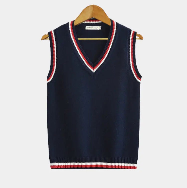 Berkeley | University Mouwloze Sweater-Bodywarmers-Calora-Rood-XS-Calora