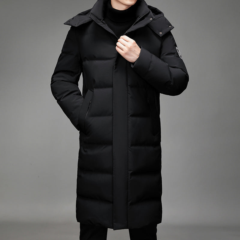 Blaise | Waterdichte Elegante Donzen winterjas voor Heren-Zomer Jassen-Calora-Zwart-S-Calora
