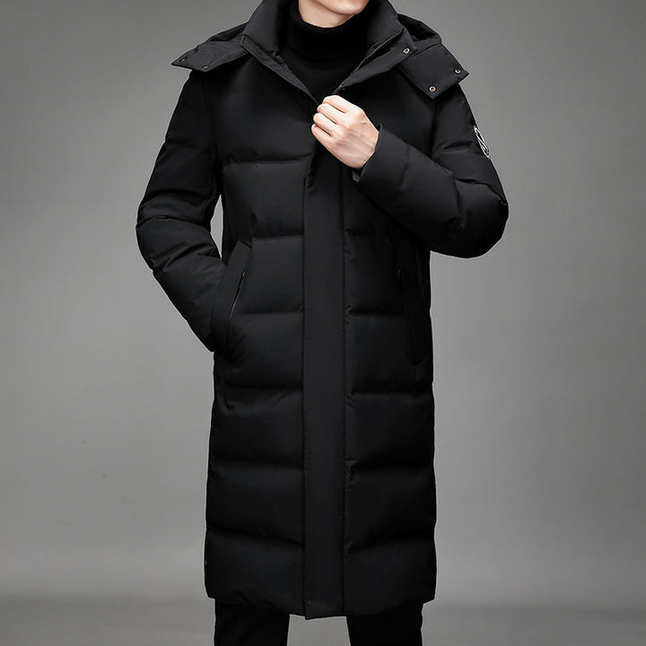Blaise | Waterdichte Elegante Donzen winterjas voor Heren-Zomer Jassen-Calora-Zwart-S-Calora