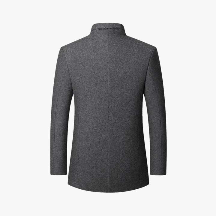 CALORA_ Blends Trenchcoat met Dubbele Knopen