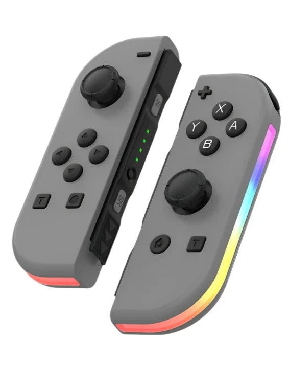 Bluetooth LED Joystick voor Nintendo Switch Unieke kleuren - Draadloze Controllers-Elektronica/Gadgets-Calora-Grijs-Calora