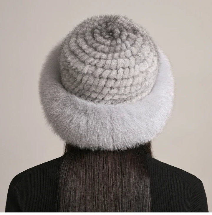 CALORA_ Bont Muts met Luxe Isolatie voor Koudere Dagen
