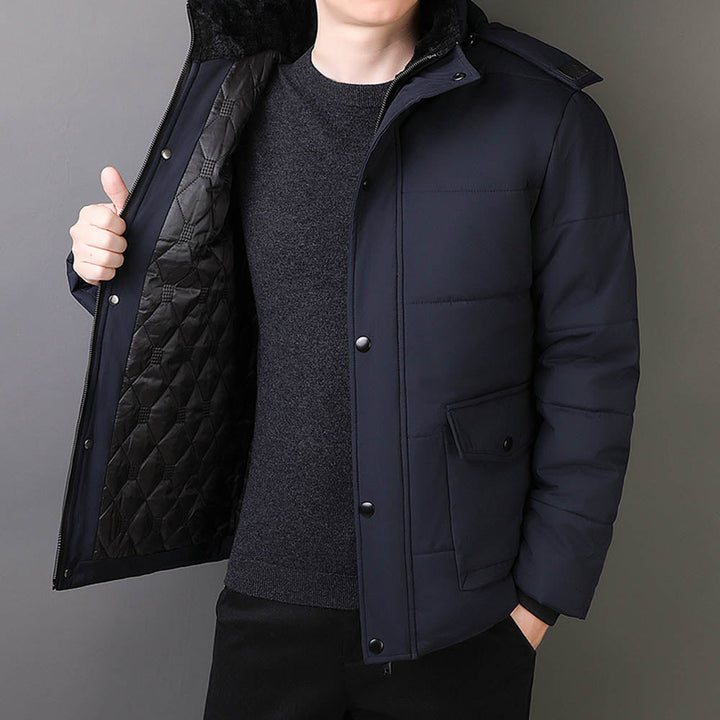 CALORA_ Bridgley | Fleece Winterjas met capuchon