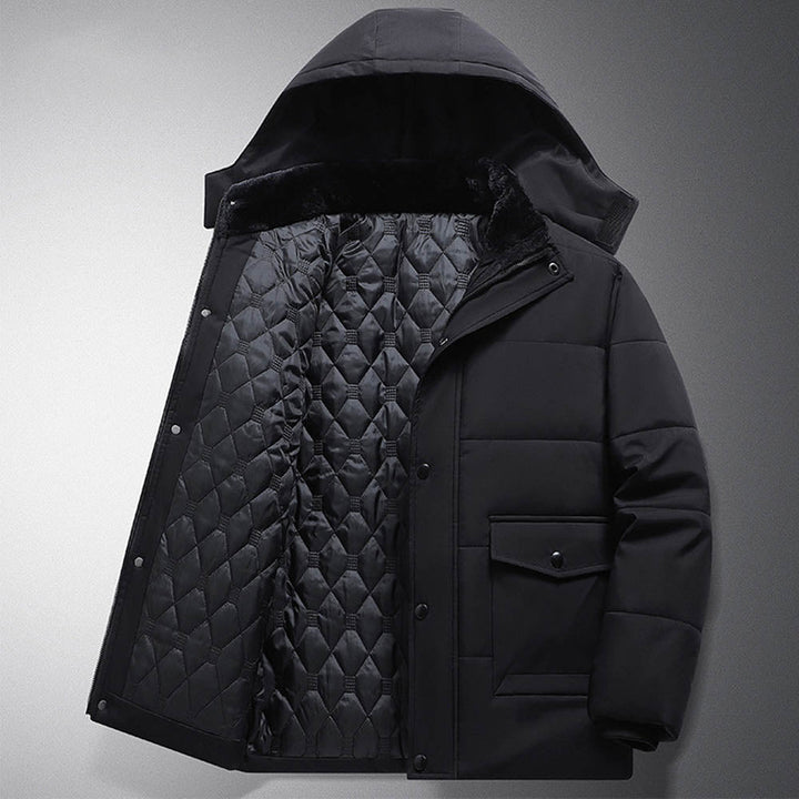 CALORA_ Bridgley | Fleece Winterjas met capuchon