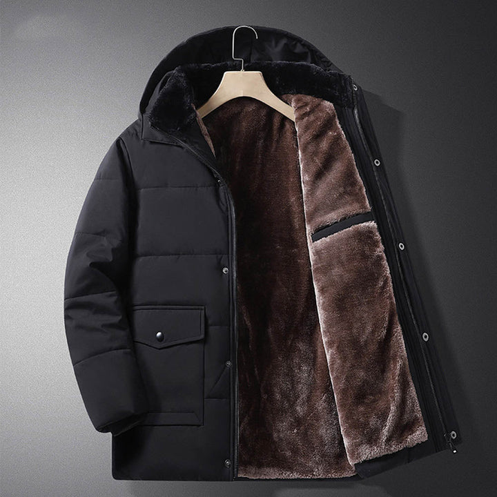 CALORA_ Bridgley | Fleece Winterjas met capuchon
