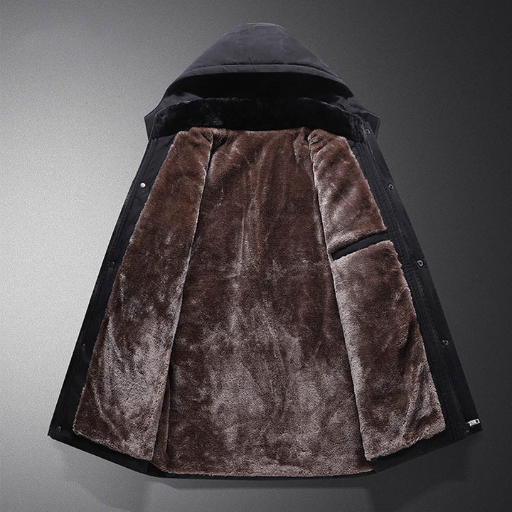 CALORA_ Bridgley | Fleece Winterjas met capuchon