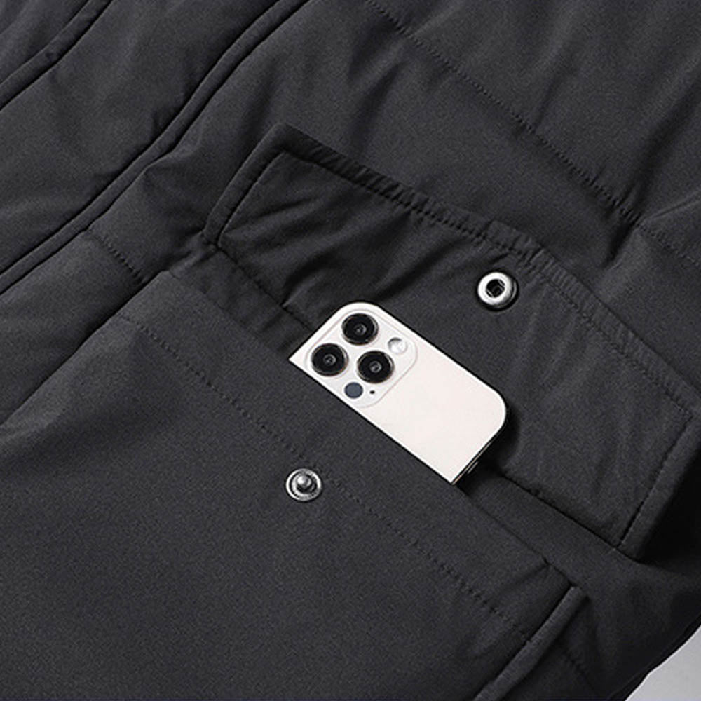 CALORA_ Bridgley | Fleece Winterjas met capuchon