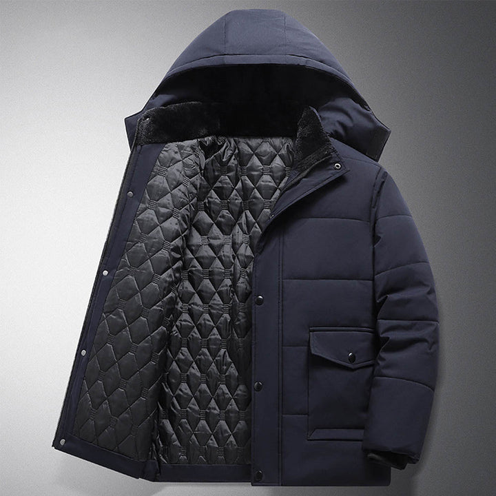CALORA_ Bridgley | Fleece Winterjas met capuchon