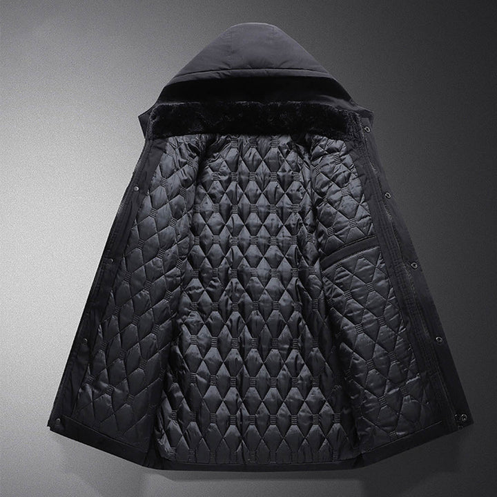 CALORA_ Bridgley | Fleece Winterjas met capuchon