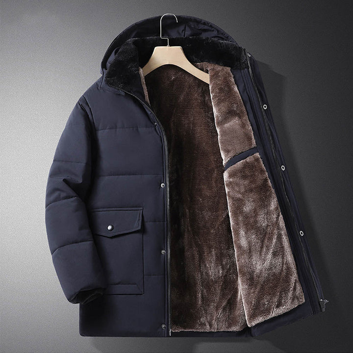 CALORA_ Bridgley | Fleece Winterjas met capuchon