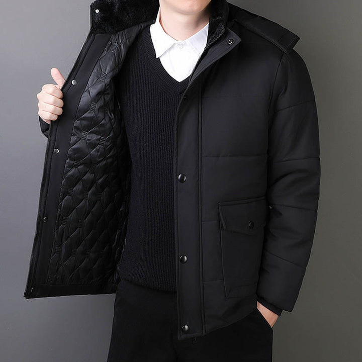 CALORA_ Bridgley | Fleece Winterjas met capuchon