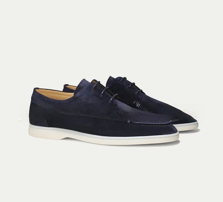 CALORA_ Bridgley | Premium Leren Loafers met Veters voor Heren