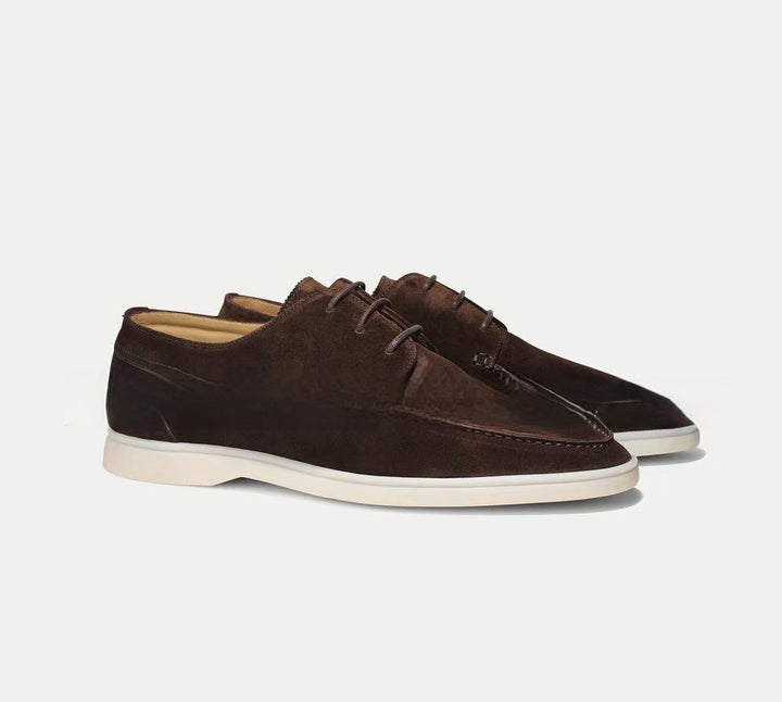 CALORA_ Bridgley | Premium Leren Loafers met Veters voor Heren