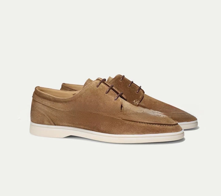 CALORA_ Bridgley | Premium Leren Loafers met Veters voor Heren