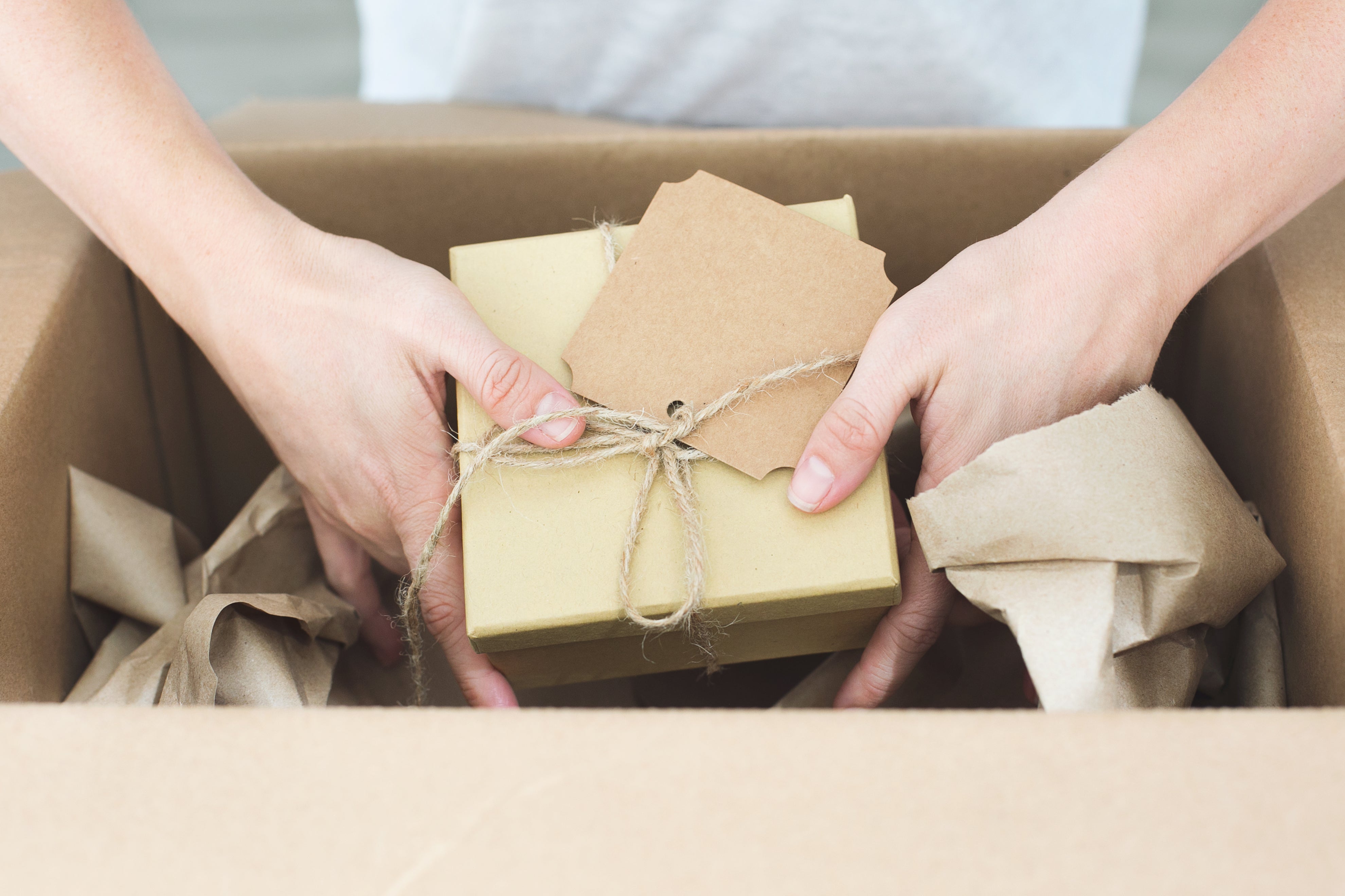 brown-packing-being-shipped-Calora