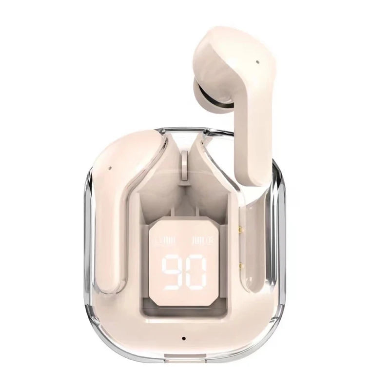 BUNKIMX | T2 Draadloze Bluetooth Oordopjes met Noisecancelling-Elektronica/Gadgets-Calora-Roze-Calora