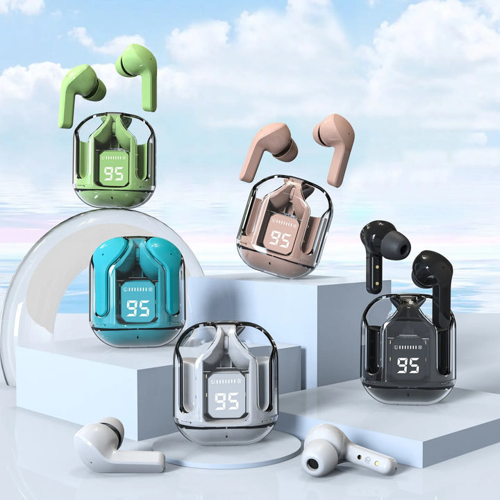 BUNKIMX | T2 Draadloze Bluetooth Oordopjes met Noisecancelling-Elektronica/Gadgets-Calora-Wit-Calora
