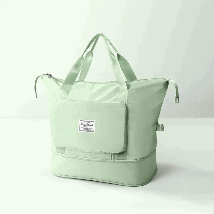 Bursa | Opvouwbare Lichte Grote Reistas - 42 x 28 x 22 cm-Handtassen-Calora-Mint groen-Calora