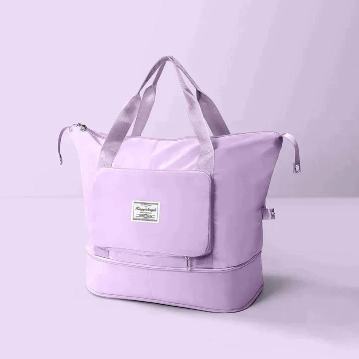 Bursa | Opvouwbare Lichte Grote Reistas - 42 x 28 x 22 cm-Handtassen-Calora-Paars-Calora