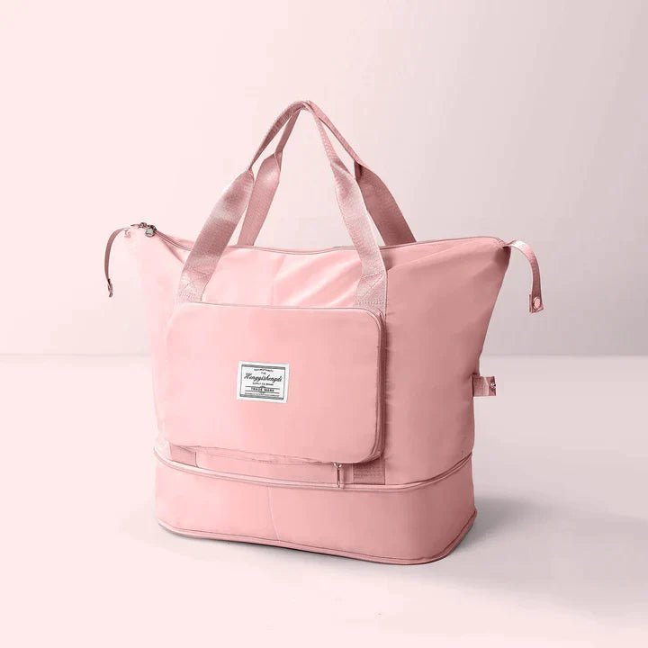 Bursa | Opvouwbare Lichte Grote Reistas - 42 x 28 x 22 cm-Handtassen-Calora-Roze-Calora
