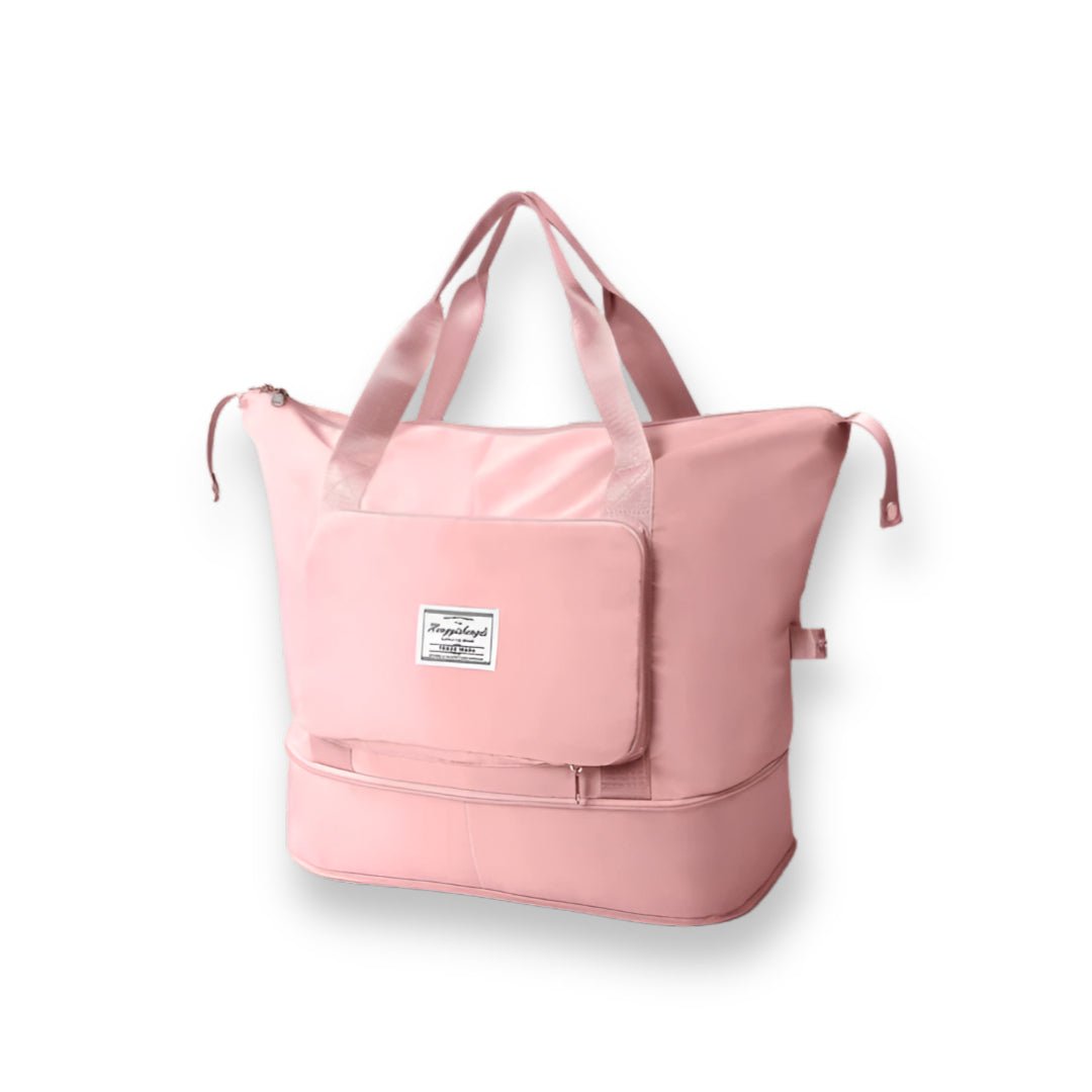 Bursa | Opvouwbare Lichte Grote Reistas - 42 x 28 x 22 cm-Handtassen-Calora-Roze-Calora