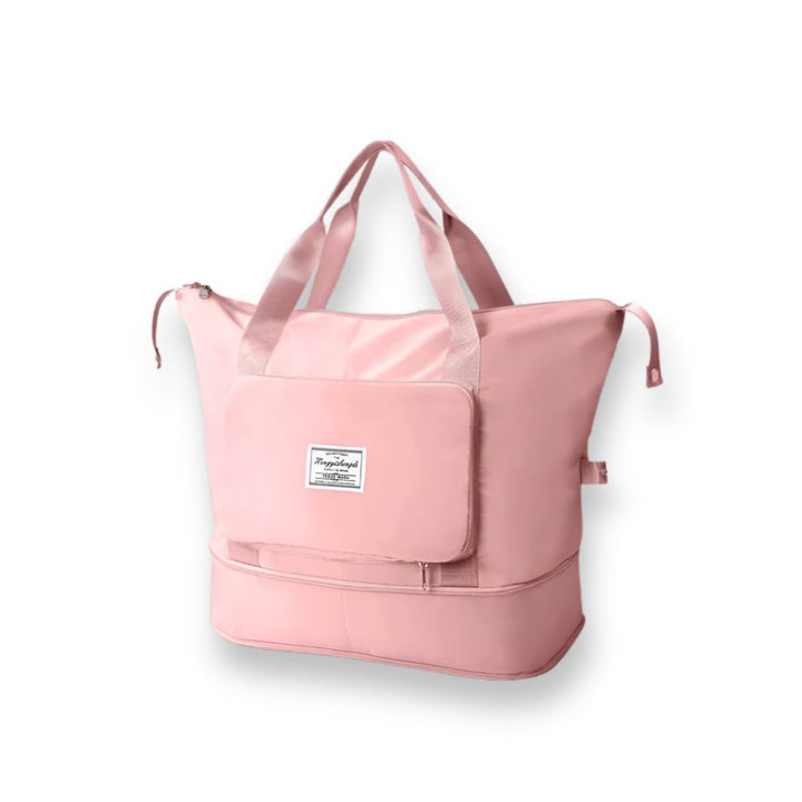 Bursa | Opvouwbare Lichte Grote Reistas - 42 x 28 x 22 cm-Handtassen-Calora-Roze-Calora