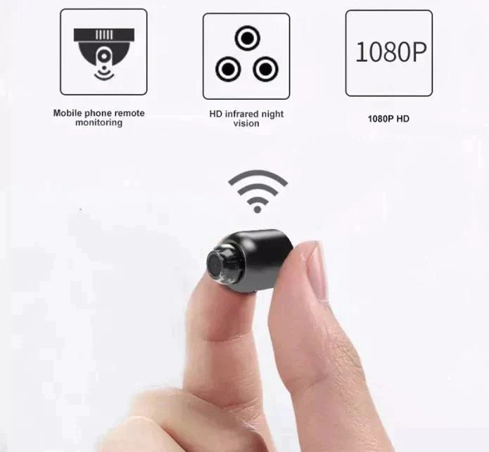 CaptureX | Mini WiFi Beveiligingscamera met Nachtzicht-Elektronica/Gadgets-Calora-Calora