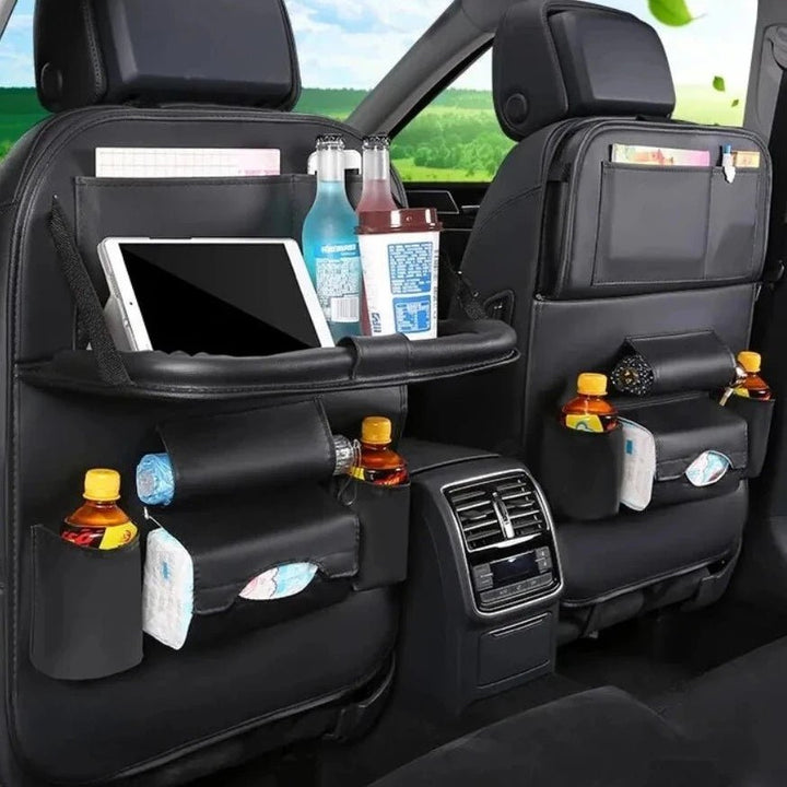 Carlux | PU Leren Auto Stoel Opberger-Elektronica/Gadgets-Calora-Bruin-Calora