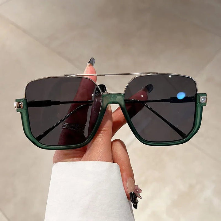 Cascada | Trendy UV Zonnebril-Elektronica/Gadgets-Calora-Groen - Zilver-Calora