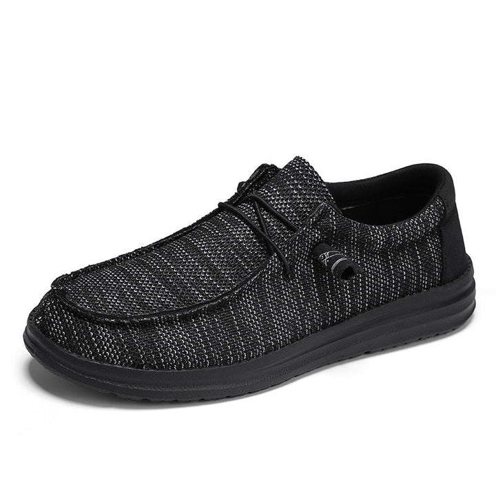 CALORA_ Casual Canvas Schoenen voor Mannen – Comfortabele Uniek Design