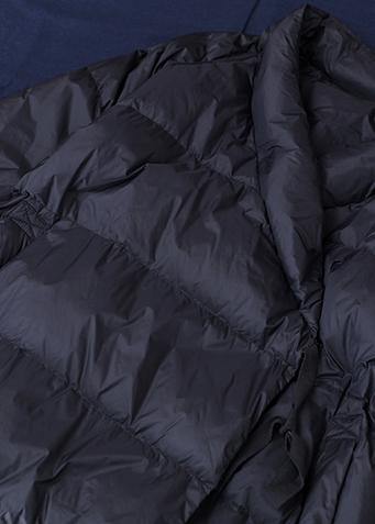CALORA_ Casual Oversized Donsjas - Winterjas met openstaande kraag