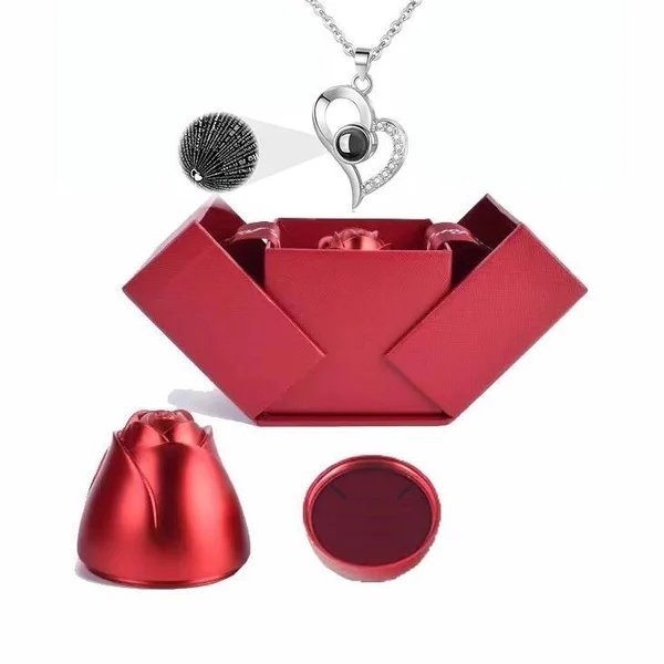 Catena Amoris | Halsketting Geschenk Set-Kettingen-Calora-Zilverkleurig hart-Calora
