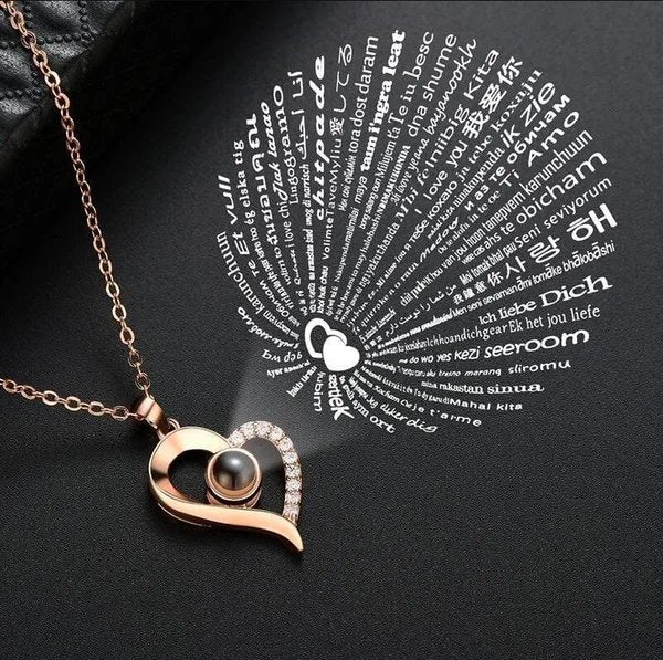 Catena Amoris | Halsketting Geschenk Set-Kettingen-Calora-Zilverkleurig hart-Calora