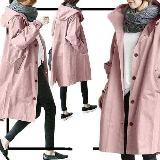 Celsus | Waterdichte Elegante Jas-Zomer Jassen-Calora-Roze-S-Calora