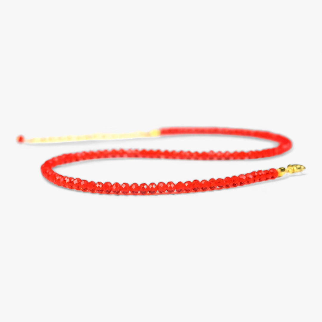 CHARME | Choker Ketting-Kettingen-Calora-Rood-Calora