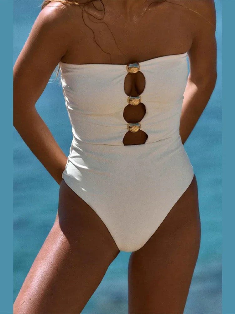 Chic en Verleidelijk Elegant Tankini Badpak met cut-out-Zwemkleding-Calora-S-Calora