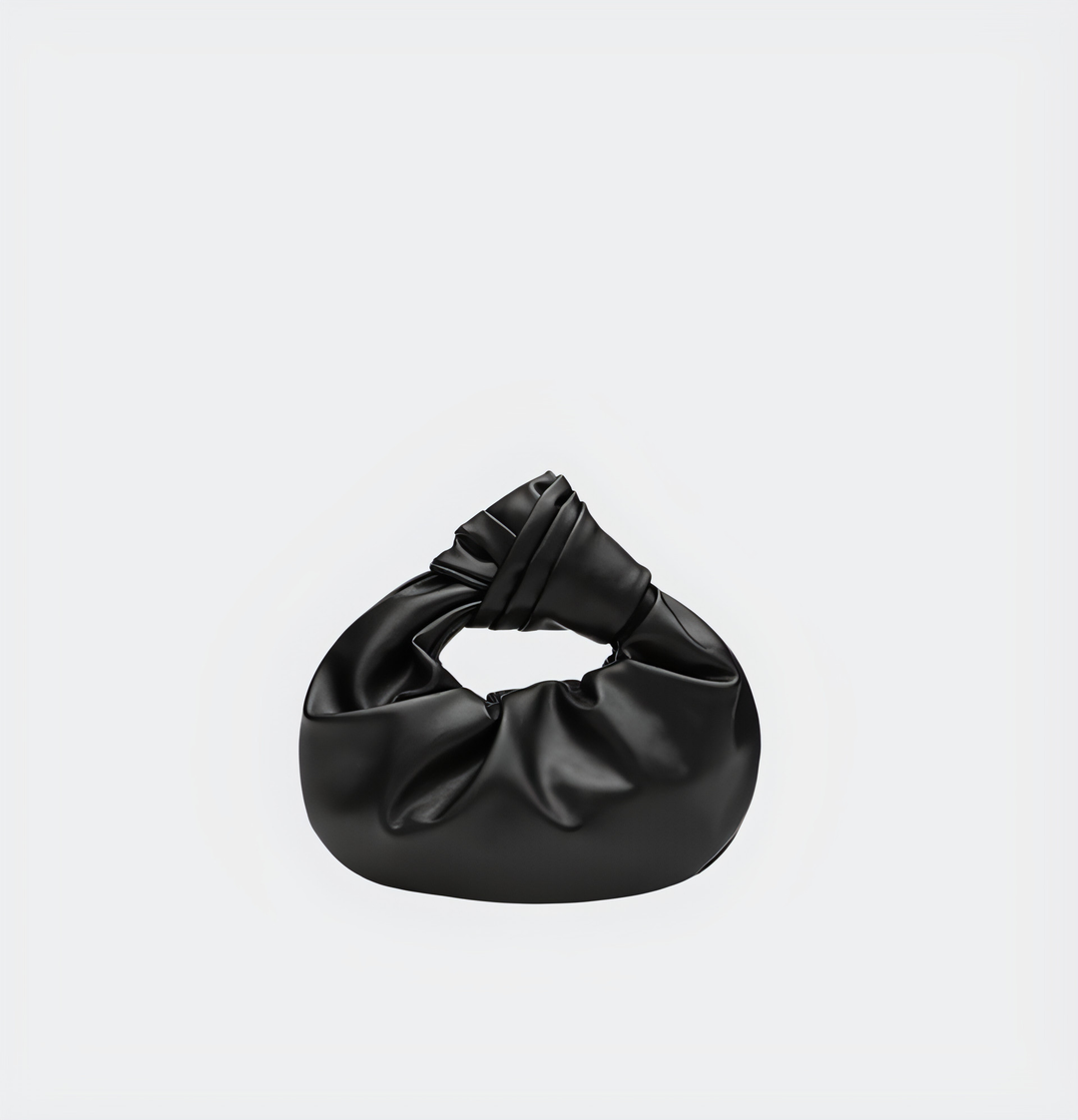 CALORA_ Chique Hobo Tas met Knoophandvat van Duurzaam PU Leer